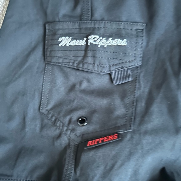 Maui Rippers Women’s 9” Black Board Shorts size 16 NEW - Picture 6 of 12